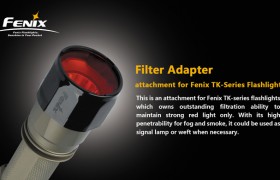 Fenix filter 35mm t.b.v. TK-serie (rood, groen of blauw)