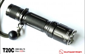 SunWayMan T20C-T6, max. 438 lumen
