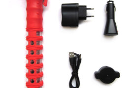 PowerFlare STICK oplaadbaar ROOD/ORANJE